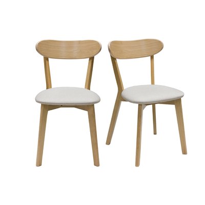 Chaises vintage en bois (lot de 2) DOVE MILIBOO