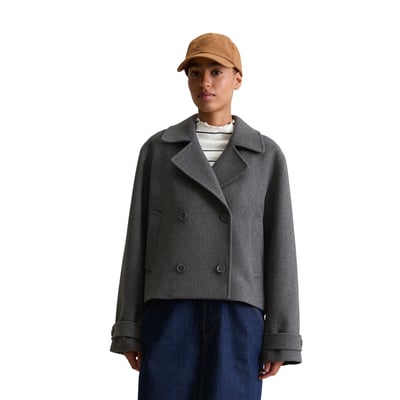 Caban relaxed avec de la laine recyclée MARC O’POLO DENIM
