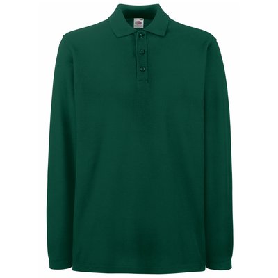 Polo à manches longues FRUIT OF THE LOOM