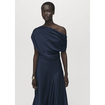 Robe satinée asymétrique MANGO