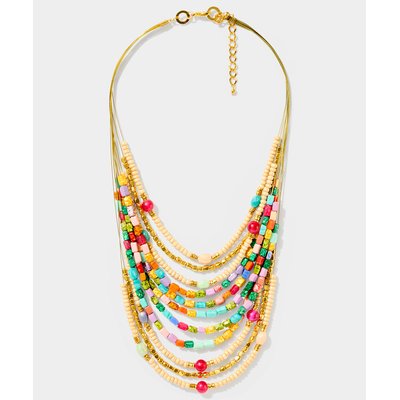 Collier à Rangs Perles Colorées JOE BROWNS