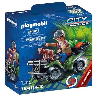 City Action Le Quad de la ferme PLAYMOBIL