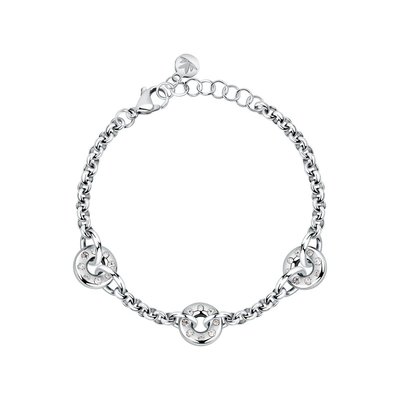 Bracelet en acier et oxyde de zirconium MORELLATO
