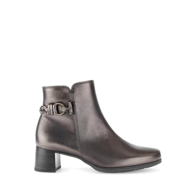 Bottines en cuir à talon décroché block GABOR