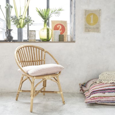 Fauteuil en rotin  PAOLA BERAH GETAH