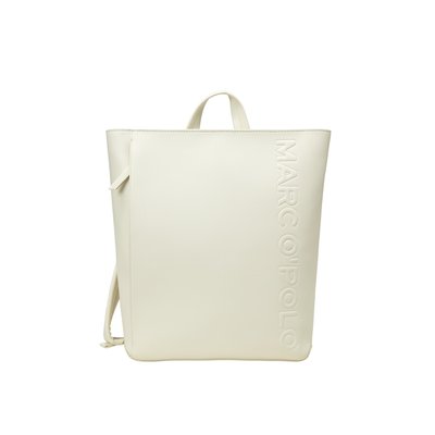 Sac à dos medium en une alternative de cuir en polyester recyclé MARC O'POLO