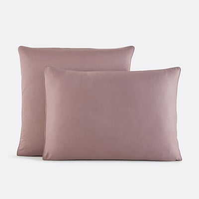 Funda de almohada de algodón satinado, 380 hilos, OPALE LA REDOUTE INTERIEURS