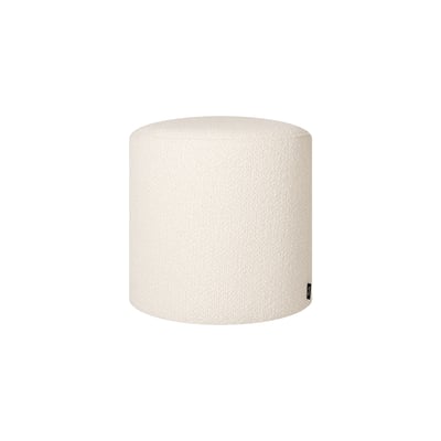 Pouf rond en fibre synthétique FOLK NOO.MA
