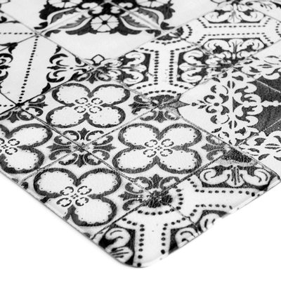 Tapis de cuisine carreaux de ciment THE DECO FACTORY