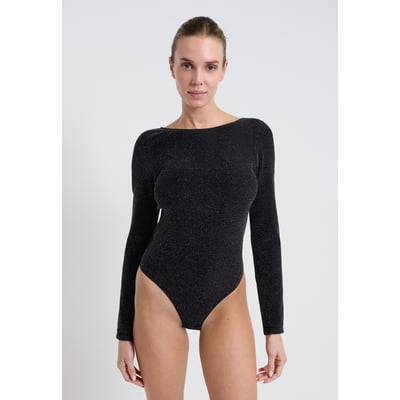 Body dos nu à manches longues irisé AMANDE SHINY ETAM