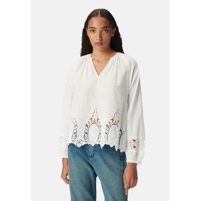 Blouse ample décor broderie dentelle IKKS