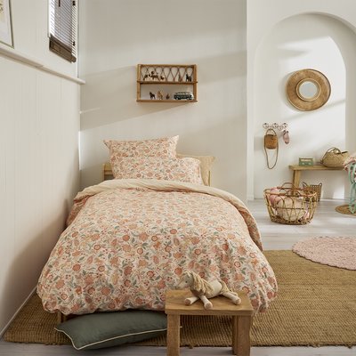 Parure de lit enfant imprimée en coton, taie rectangle, ALLURE ESSIX