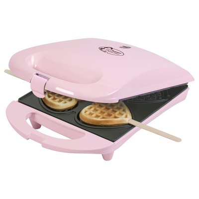 Gaufrier Forme De 4 Coeurs Sur Bâtonnets 780w Rose - Dsw271p BESTRON