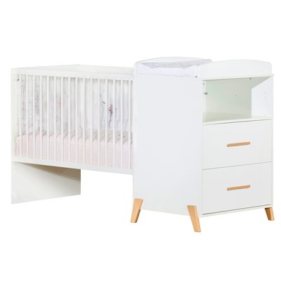 Lit bébé combiné Evolutif en bois BABY PRICE
