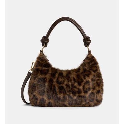 Sac à main mini line fur  léopard GALERIES LAFAYETTE