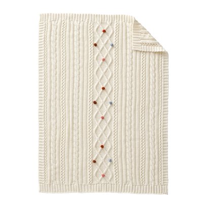 Couverture tricot HAPPY BOHÈME VERTBAUDET