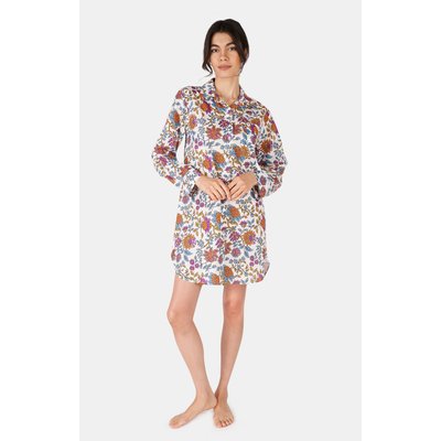 Robe chemise en coton imprimé Indie ARTHUR
