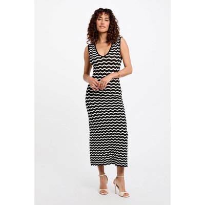 Robe tricot longue ajustée MORGAN