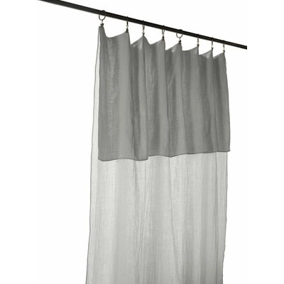 Rideau gaze de coton uni C DESIGN HOME TEXTILE