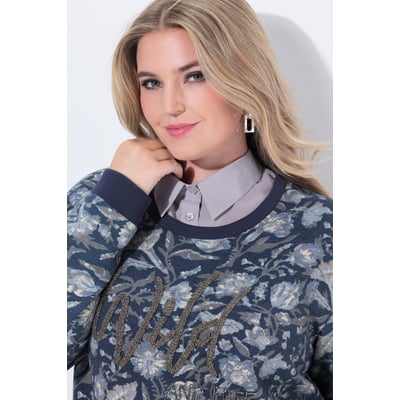 Faux col chemisier, patte de boutonnage ULLA POPKEN