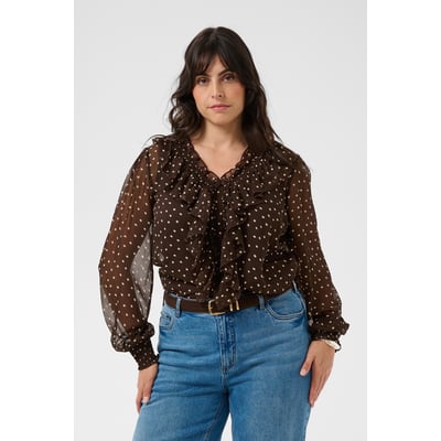 Blouse à manches longues KAFFE CURVE