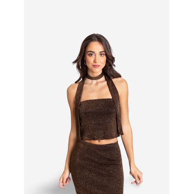 Top bandeau avec écharpe LAST NIGHT THE-ARE