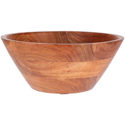 Corbeille à fruits coupelle décorative en bois d'acacia 25x25x10cm WADIGA