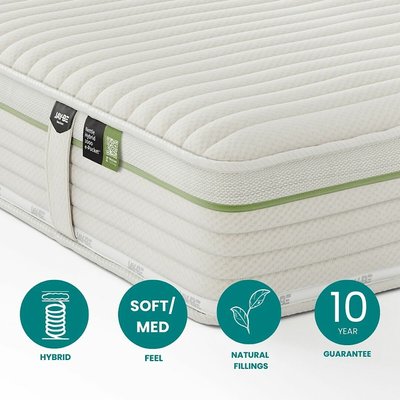 Jay-Be® Natural All Seasons Nettle Hybrid 2000 e-Pocket Mattress JAY-BE