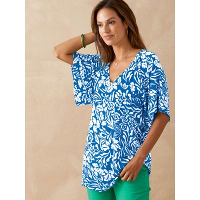 Tee-shirt V manches papillon DAXON