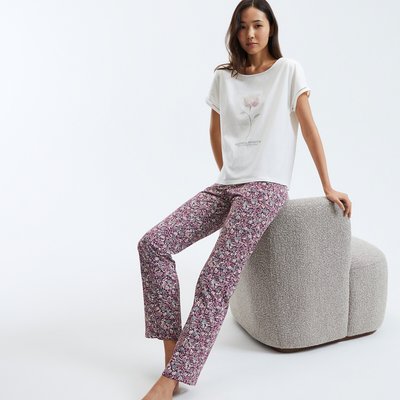 Pyjama mit Blumenprint LA REDOUTE COLLECTIONS