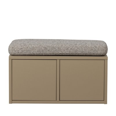 Banc d'entrée avec rangement chaussures en bois L80cm - TURNER WOOOD