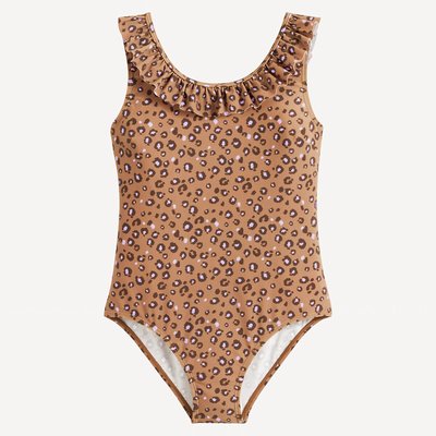 Bañador de 1 pieza con estampado animal LA REDOUTE COLLECTIONS