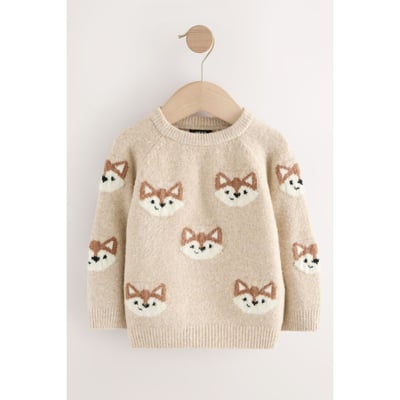 Pull ras du cou en maille NEXT
