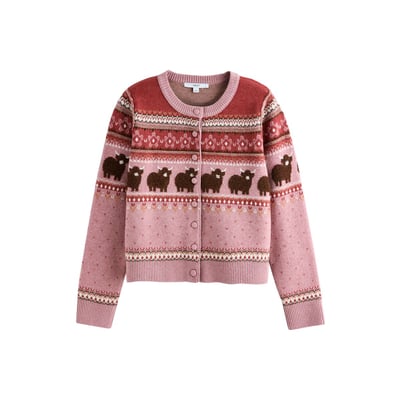 Cardigan col rond ultra-doux NEXT