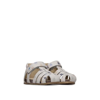 Sandales semi-fermée en cuir ALBY FALCOTTO