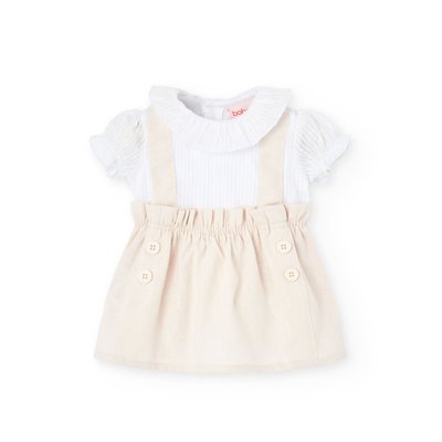 Robe bi matiere BOBOLI