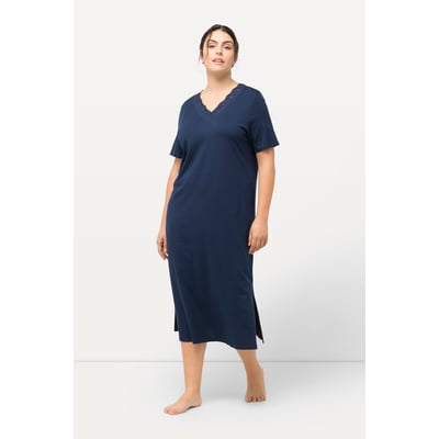 Chemise de nuit V, broderie, modal ULLA POPKEN
