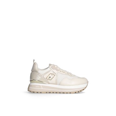 Sneakers plateforme en cuir et mesh LIU JO