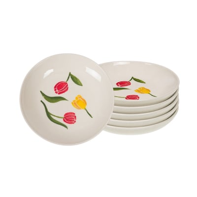 Assiette creuse Greta 19,5 cm (lot de 6) AMADEUS