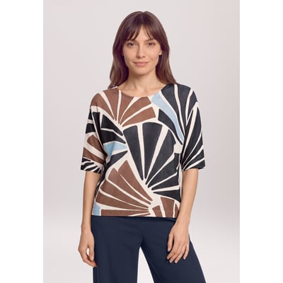 Pull-over en fine maille à imprimé BETTY & CO