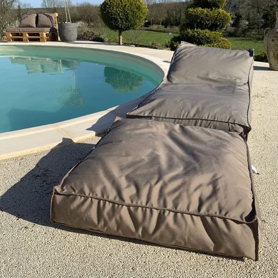 Matelas bain de soleil en microbille HOME MAISON