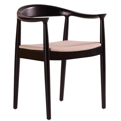 Lot de 2 chaises, bois massif et tissu, SALTA NORDLYS