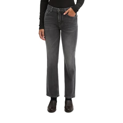Jeans modèle Linde, coupe droite et raccourcis en coton bio extensible MARC O'POLO