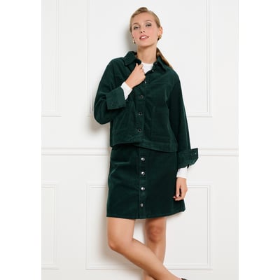 Veste courte en velours côtelé LOLALIZA
