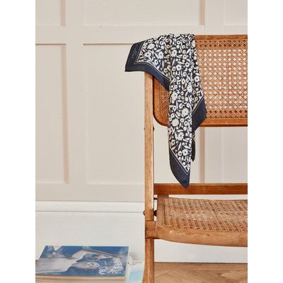 Carré bandana soie imprimé Enea CYRILLUS