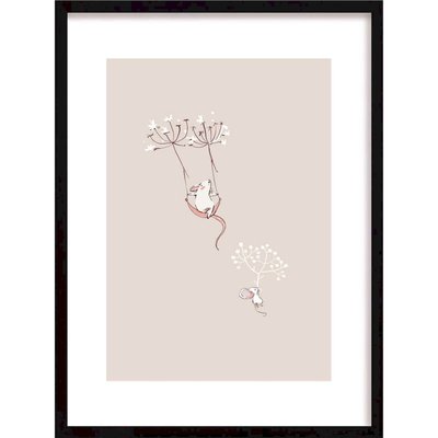 Tableau en bois, cadre , Bubble Dreams RECOLLECTION