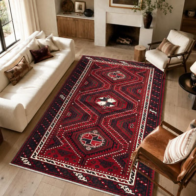 Tapis d'orient, motif oriental, noué main en laine, LORI 5 UN AMOUR DE TAPIS