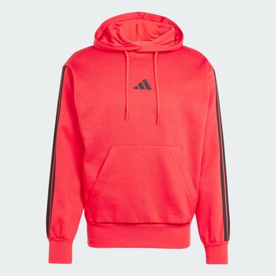 Sweat-shirt à capuche molleton 3 bandes Essentials ADIDAS SPORTSWEAR