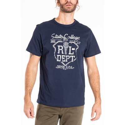 T-shirt style College imprimé WALDO RICA LEWIS