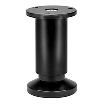 Pied De Meuble Noir Réglable H10 À 11,5 Cm X Ø5,8 Cm BAR PLUS
